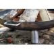 Grill stal czarna 70cm na trójnogu 180cm + palenisko Bali 80cm