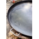 Grill stal czarna 70cm na trójnogu 180cm + palenisko Bali 80cm